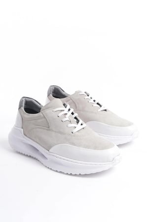 Mubiano Hakiki Deri MBKRY301-BJ Erkek Bej Sneaker & Spor Ayakkabı