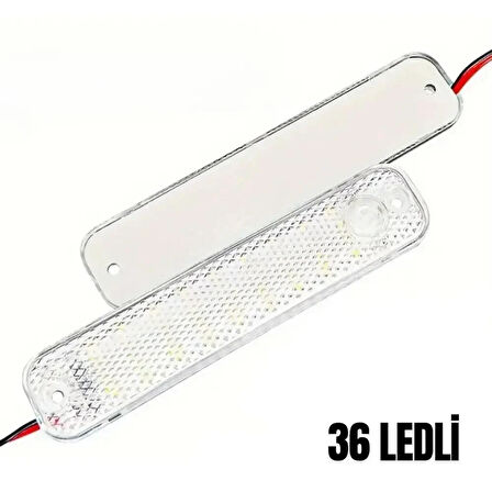 SHUIVAN Led Aydınlatma On/Off Butonlu 5w 12v/24v - Beyaz Işık