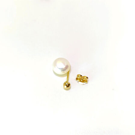 3mm TEKLİ Top Küpe 14 Ayar Altın HD VİDEOLU