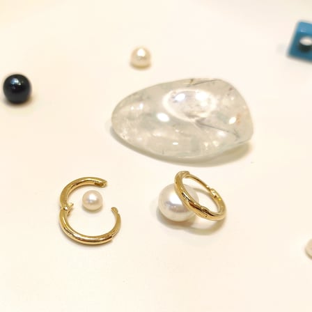 13mm Döküm Klaşik Halka Küpe 14 Ayar Altın 