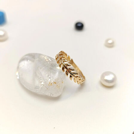 Başak Yüzük 14 Ayar Altın HD VİDEOLU