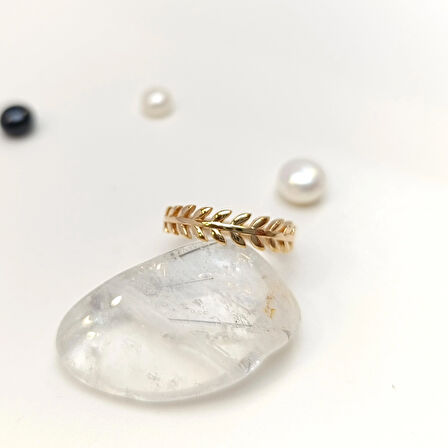 Başak Yüzük 14 Ayar Altın HD VİDEOLU