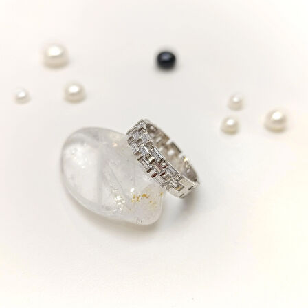 Baget Taşlı Yüzük 14 Ayar Altın HD VİDEOLU