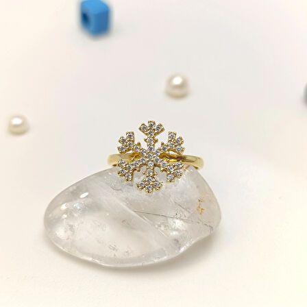 Kar Tenesi Yüzük 14 Ayar Altın HD VİDEOLU