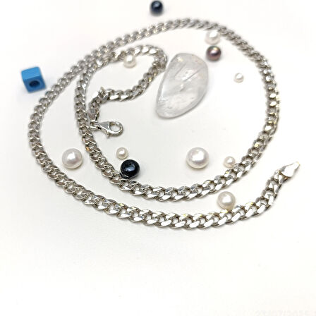 60cm Gurmet Zincir 925 Ayar Gümüş HD VİDEOLU