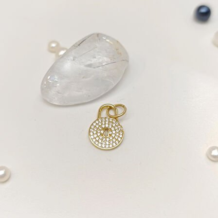 Asma Kilit Charm Kolye 14 Ayar Altın HD VİDEOLU