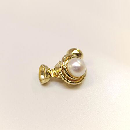 Olimpiyat İnci Kilit 14 Ayar Altın HD VİDEOLU