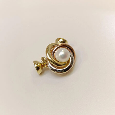 Olimpiyat İnci Kilit 14 Ayar Altın HD VİDEOLU