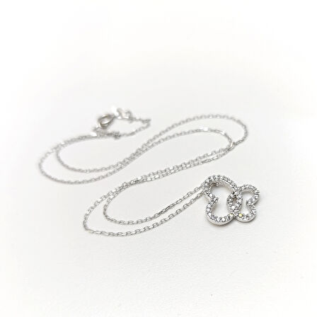 Kelebek Kolye 14 Ayar Altın HD VİDEOLU