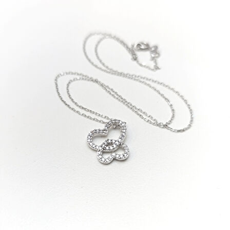 Kelebek Kolye 14 Ayar Altın HD VİDEOLU