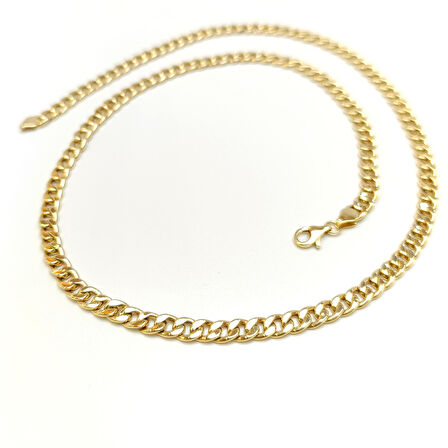 59cm Gurmat Zincir Kolye 14 Ayar Altın HD VİDEOLU