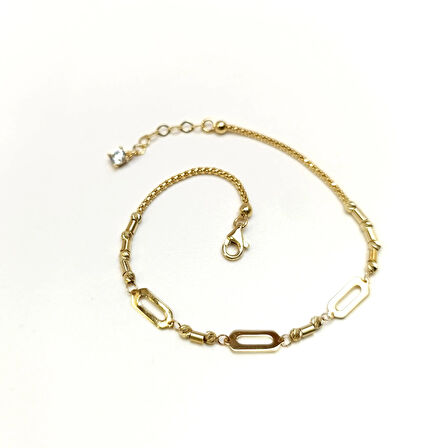 Pul Dorika Toplu Bileklik Künye 14 Ayar Altın HD VİDEOLU