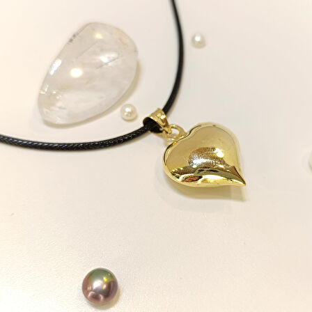 21mm Kalpli Kolye 14 Ayar Altın HD VİDEOLU