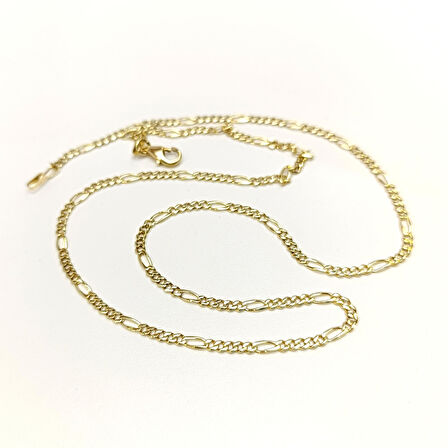 53cm 2.8mm Figaro Zincir 14 Ayar Altın HD VİDEOLU