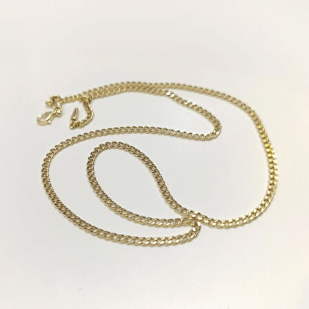 55cm 2.8mm Gurmet Zincir 14 Ayar Altın HD VİDEOLU