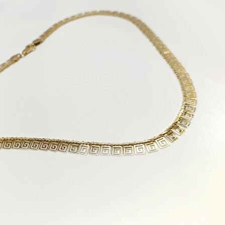 Gerdanlık Kolye 14 Ayar Altın HD VİDEOLU