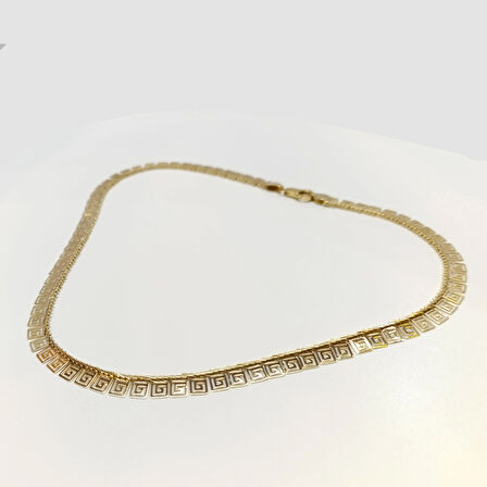 Gerdanlık Kolye 14 Ayar Altın HD VİDEOLU