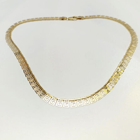 Gerdanlık Kolye 14 Ayar Altın HD VİDEOLU