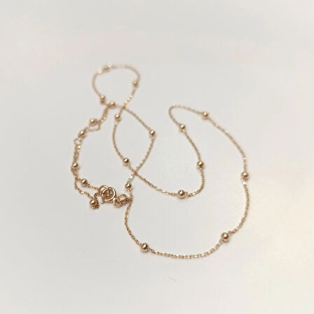 Toplu Kolye 14 Ayar Altın HD VİDEOLU