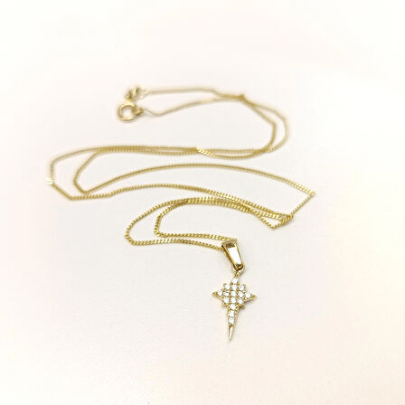 Kuzey Yıldızı Kolye 14 Ayar Altın HD VİDEOLU