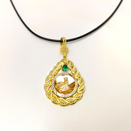 Tuğralı Kolye 14 Ayar Altın HD VİDEOLU