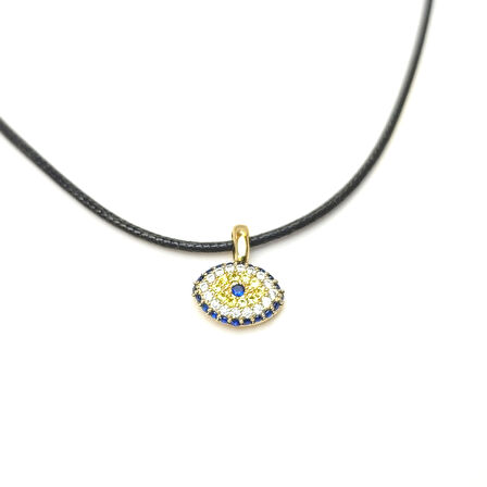 Göz Kolye 14 Ayar Altın HD VİDEOLU