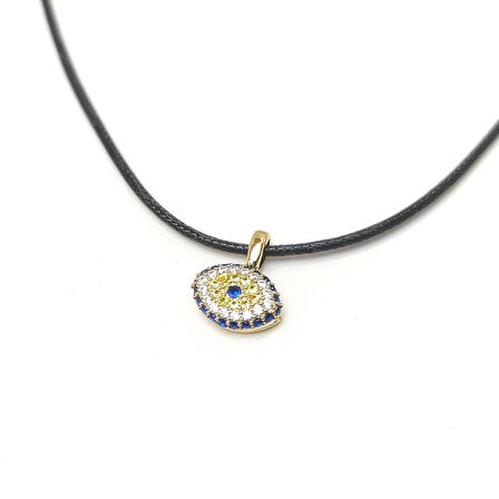 Göz Kolye 14 Ayar Altın HD VİDEOLU