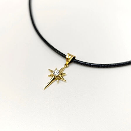 Kuzey Yıldızı Kolye 14 Ayar Altın HD VİDEOLU