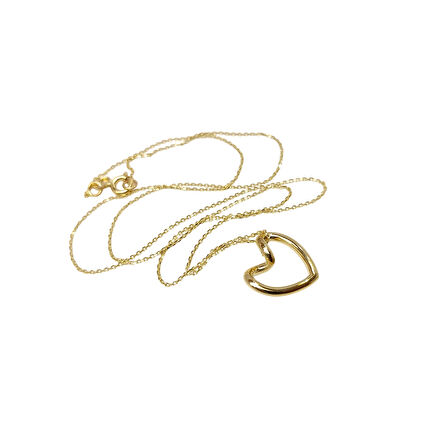 Kalpli Kolye 14 Ayar Altın  HD VİDEOLU