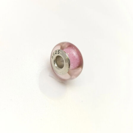 Pembe Charm 925 Ayar Gümüş HD VİDEOLU