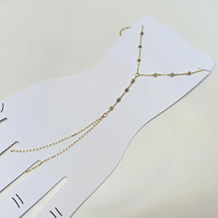 Şahmeran Dorika Toplu Bileklik Künye 14 Ayar Altın HD VİDEOLU