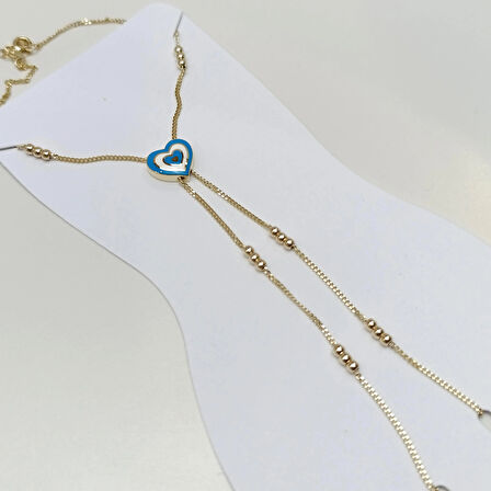 Şahmeran Kalpli Toplu Bileklik Künye 14 Ayar Altın HD VİDEOLU