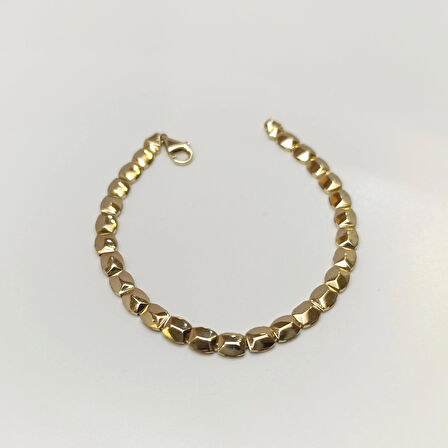 Diş Bileklik Künye 14 Ayar Altın HD VİDEOLU