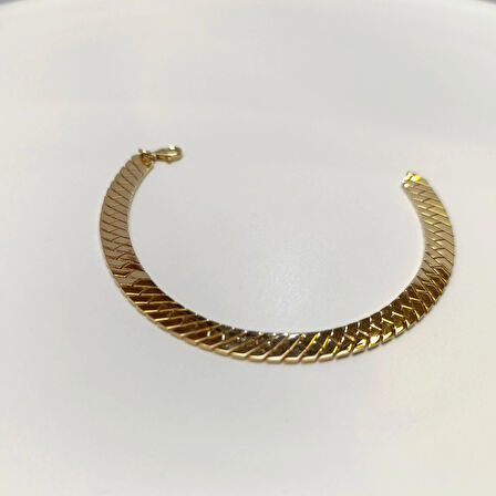 Merve Bileklik Künye 14 Ayar Altın HD VİDEOLU