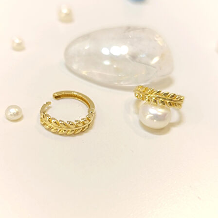 14mm Başak Halka Küpe 14 Ayar Altın HD VİDEOLU