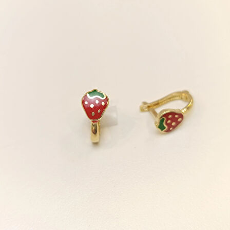 Bebek Küpe 14 Ayar Altın HD VİDEOLU