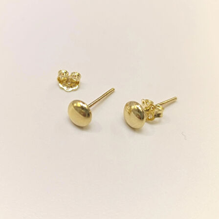 6mm Lens Küpe 14 Ayar Altın HD VİDEOLU