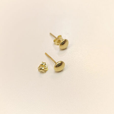 6mm Lens Küpe 14 Ayar Altın HD VİDEOLU