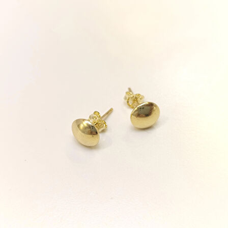 8.2mm Lens Küpe 14 Ayar Altın HD VİDEOLU