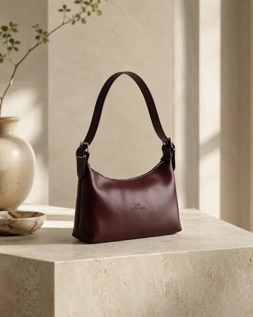 Livia Tote Bag Kadın Omuz Çantası – Bordo