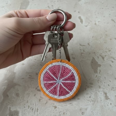 Greyfurt El Yapımı Boncuk Charm – Çanta & Anahtarlık Aksesuarı