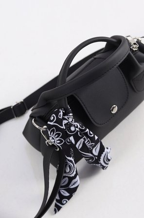 Luna Siyah Mini Bag Kadın Omuz Çantası