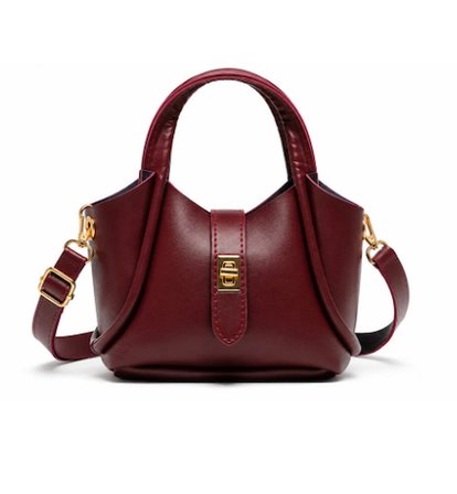 Vera Bordo Mini Bag Kadın Omuz Çantası