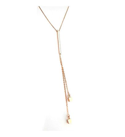 Çubuk Küp Gümüş Kolye