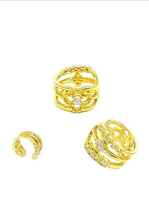 Çift Taraflı Kullanılan Gümüş Altın Kaplama sıkıştırmalı i kıkırdak kupesi