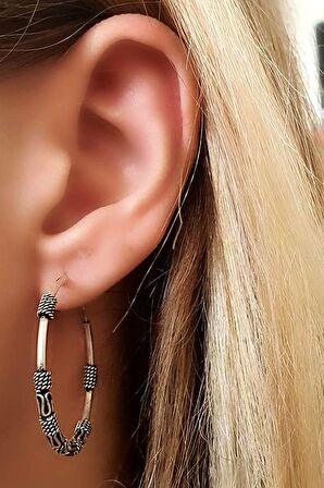 gümüş tasarım.halka küpe