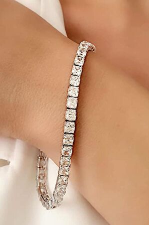 SKY DIAMOND Su yolu gümüş bileklik 