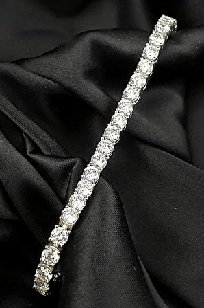 SKY DIAMOND Su yolu gümüş bileklik 
