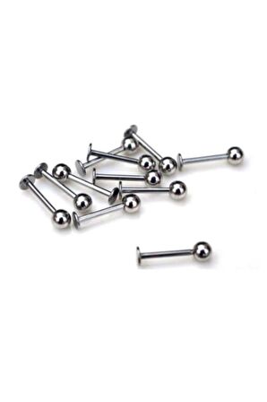 316L anti alerjik cerrahi celik tragus helix dudak piercing