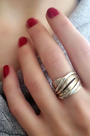 925 ayar gümüş tasarım yüzük